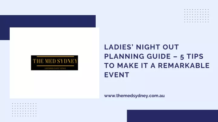 ladies night out planning guide 5 tips to make