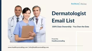 dermatologist email list