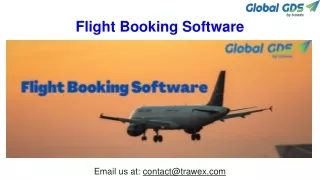 Flight Booking Software