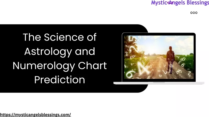 the science of astrology and numerology chart