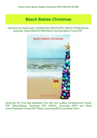 Read Online Beach Babies Christmas [PDF EBOOK EPUB]