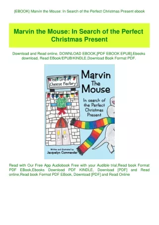{EBOOK} Marvin the Mouse In Search of the Perfect Christmas Present ebook