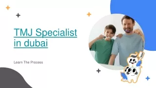 TMJ specialist in dubai