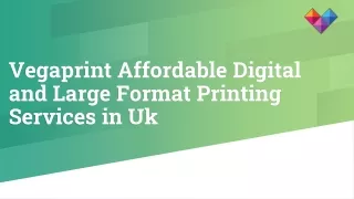 Vegaprint Affordable Digital and Large Format Printing Services in UK