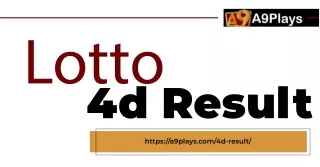 Lotto 4D Result