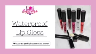 Buy Waterproof Lip Gloss Online At Best Possible Price