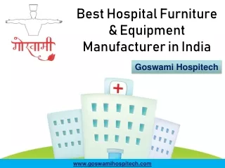 Best Hospital Furniture & Equipment Manufacturer in India