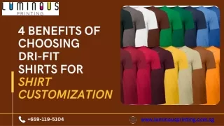 4 Benefits of Choosing Dri-Fit Shirts For Shirt Customization
