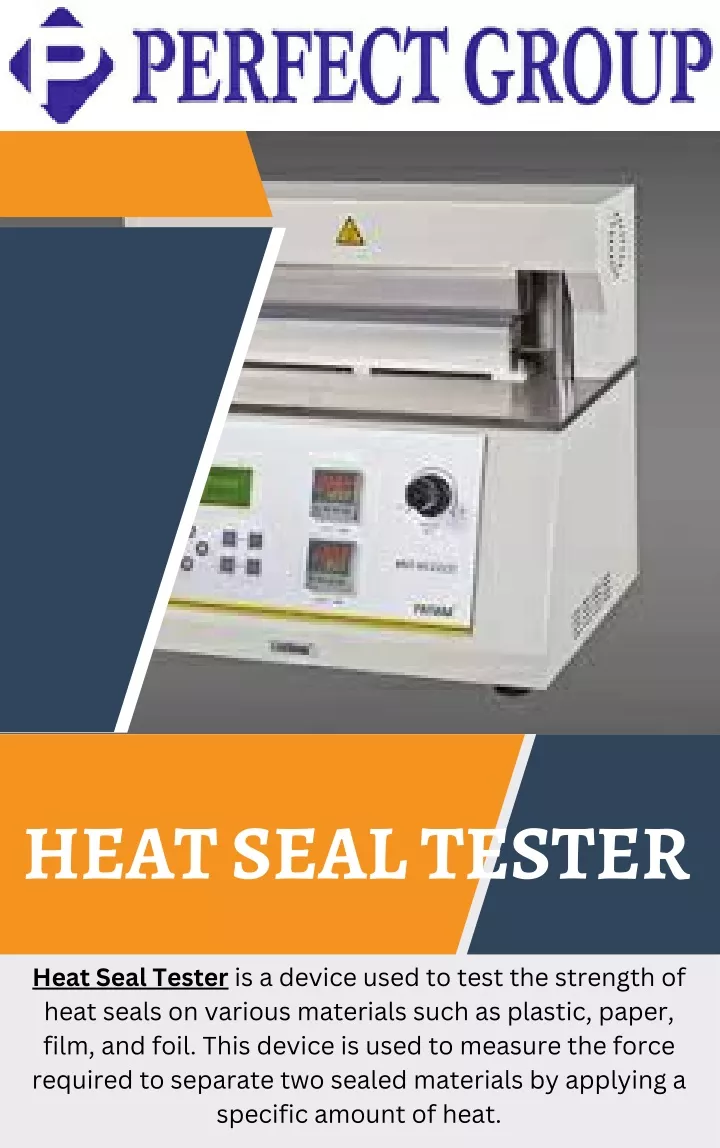 heat seal tester