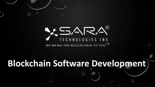 blockchain software development