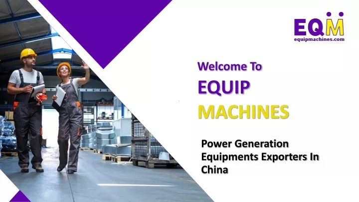 welcome to equip machines