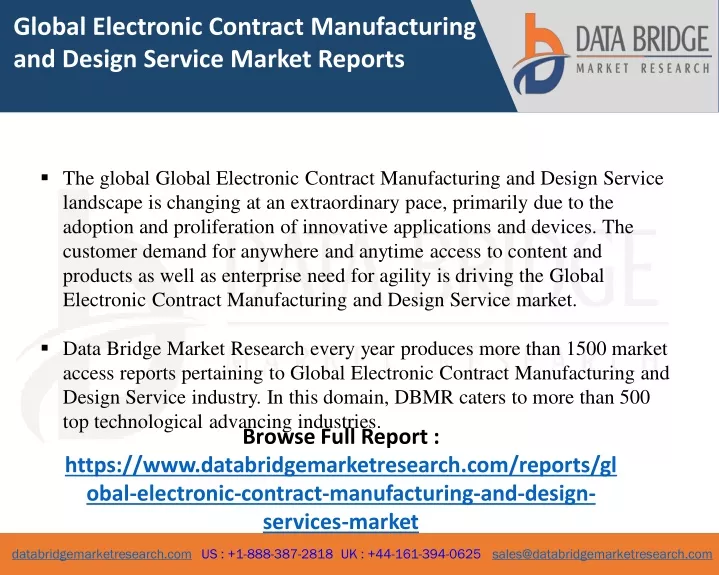 global electronic contract manufacturing