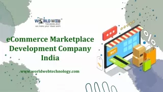 ecommerce marketplace development company india