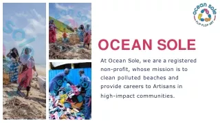 Recycled Flip Flop  Sculptures - Ocean Sole