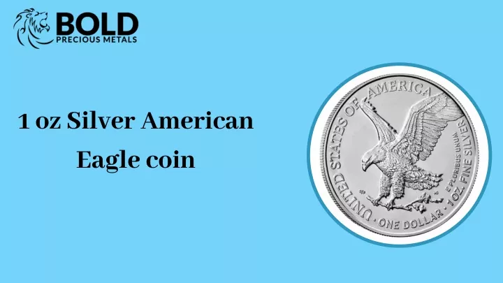 1 oz silver american eagle coin