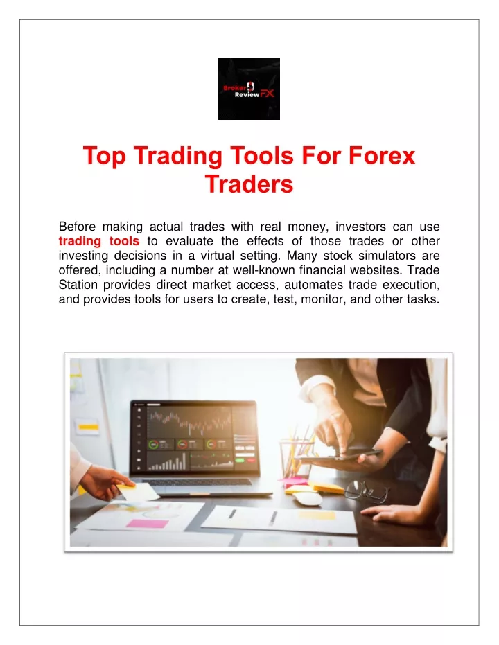 top trading tools for forex traders