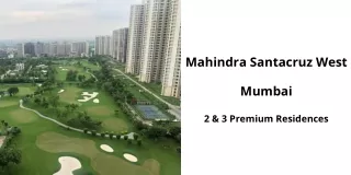 mahindra santacruz west