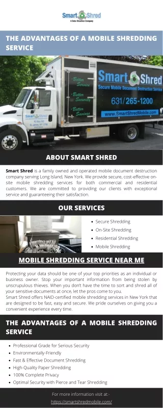 the advantages of a mobile shredding service