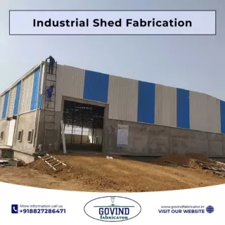 Industrial Shed Fabrication in Indore - WhatsApp 8827286471