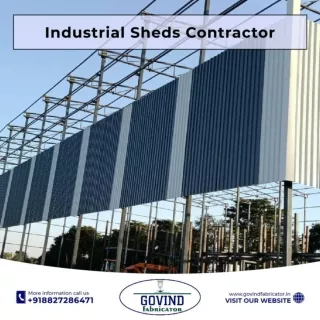 Industrial Sheds Contractor - Govind Fabricator