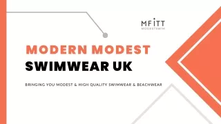 Modern Modest Swimwear UK