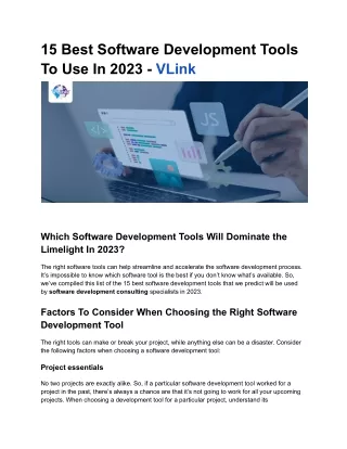 15 Best Software Development Tools To Use In 2023-1
