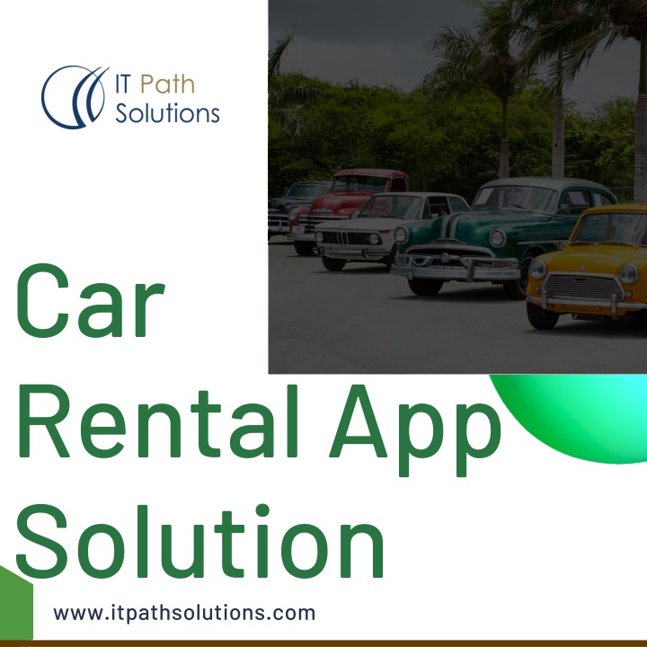 car rental app solution www itpathsolutions com