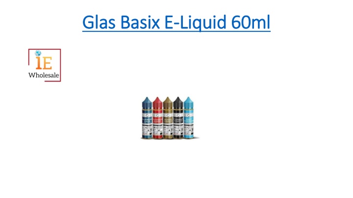 glas basix e liquid 60ml