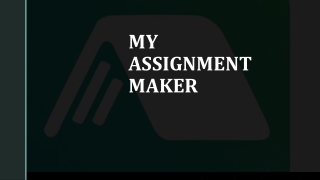 Assignment Maker