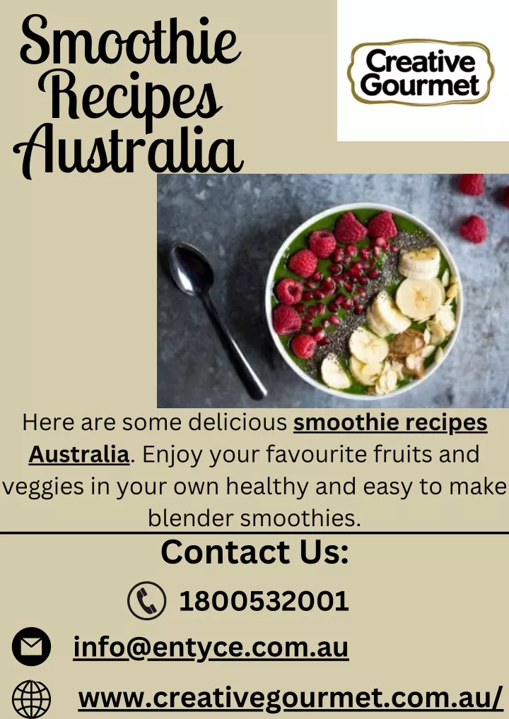 smoothie recipes australia