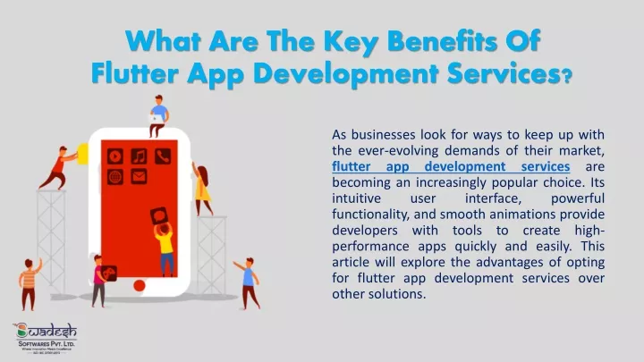 what are the key benefits of flutter app development services