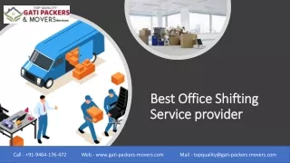 Best Office Shifting Service provider_  _