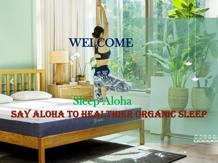 welcome to sleep aloha