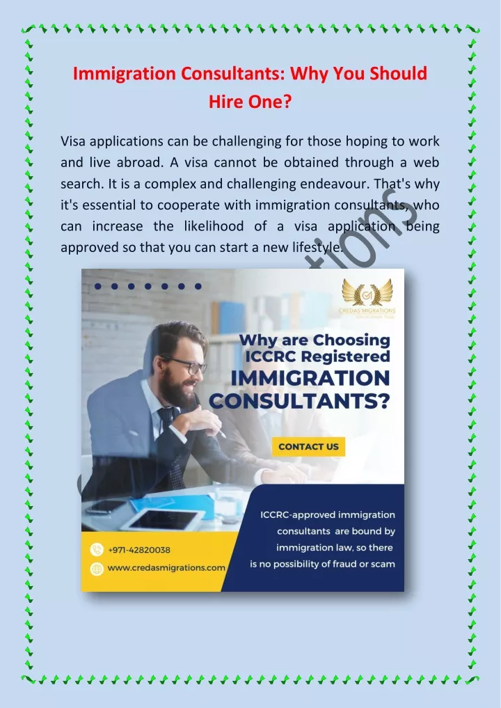 immigration consultants why you should hire one