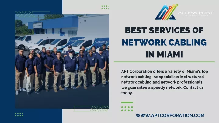 best services of network cabling in miami