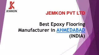 Best Epoxy Flooring Services In India.