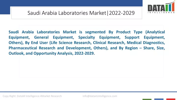 saudi arabia laboratories market 2022 2029