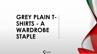 grey plain t shirts a wardrobe staple