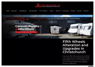 Fifth Wheel Alteration and Upgrades in Christchurch | Fifth Wheel Alteration