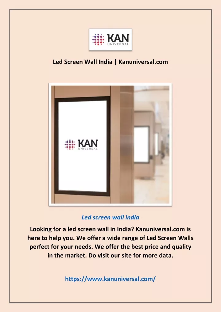 led screen wall india kanuniversal com