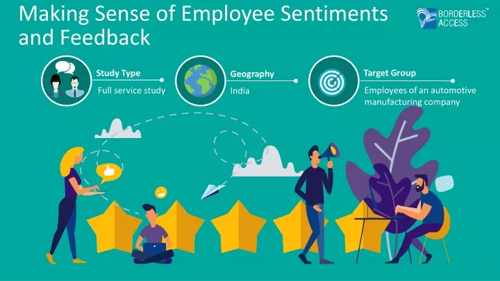 making sense of employee sentiments and feedback