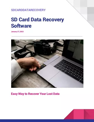 Do you want to recover lost files from SD cards?