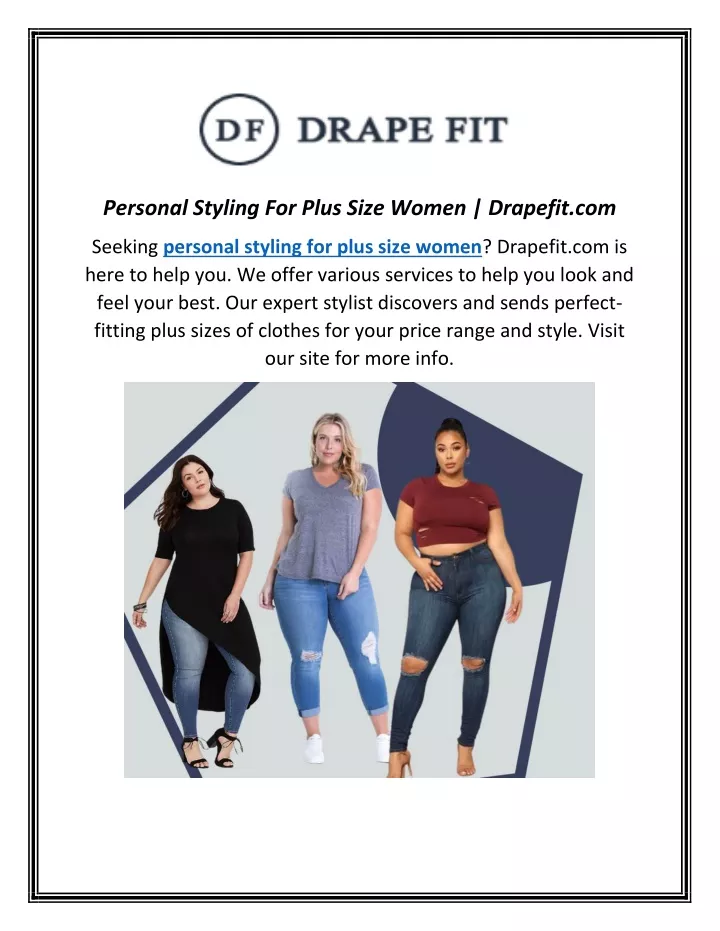 personal styling for plus size women drapefit com