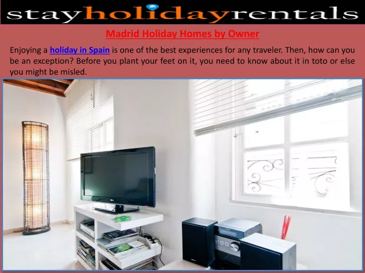 madrid holiday homes by owner