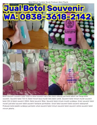 O838·36I8·ᒿIᏎᒿ (WA) Botol Souvenir 750ml Harga Tumbler Custom