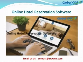 Online Hotel Reservation Software