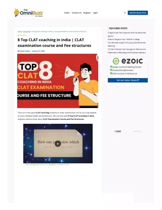 Top 8 CLAT Coaching Centers for Law Exam Preparation- Physics Wallah