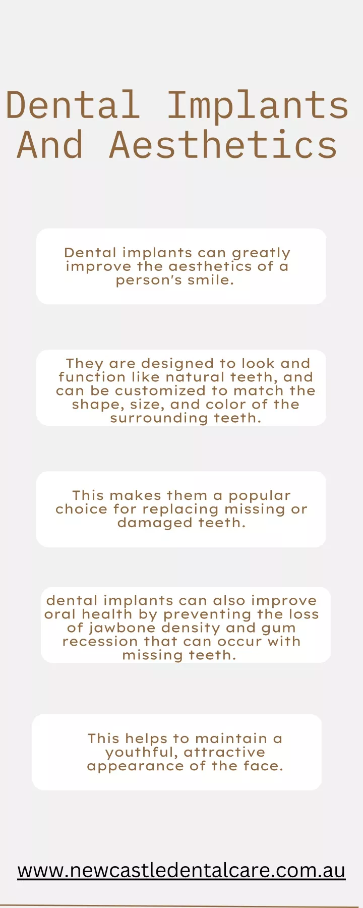 dental implants and aesthetics