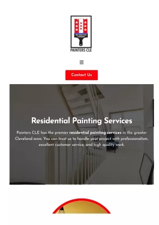 Residential Painting Services | Painters CLE | Geauga