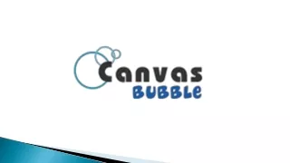 Canvas Bubble By - Custom Panoramic Prints